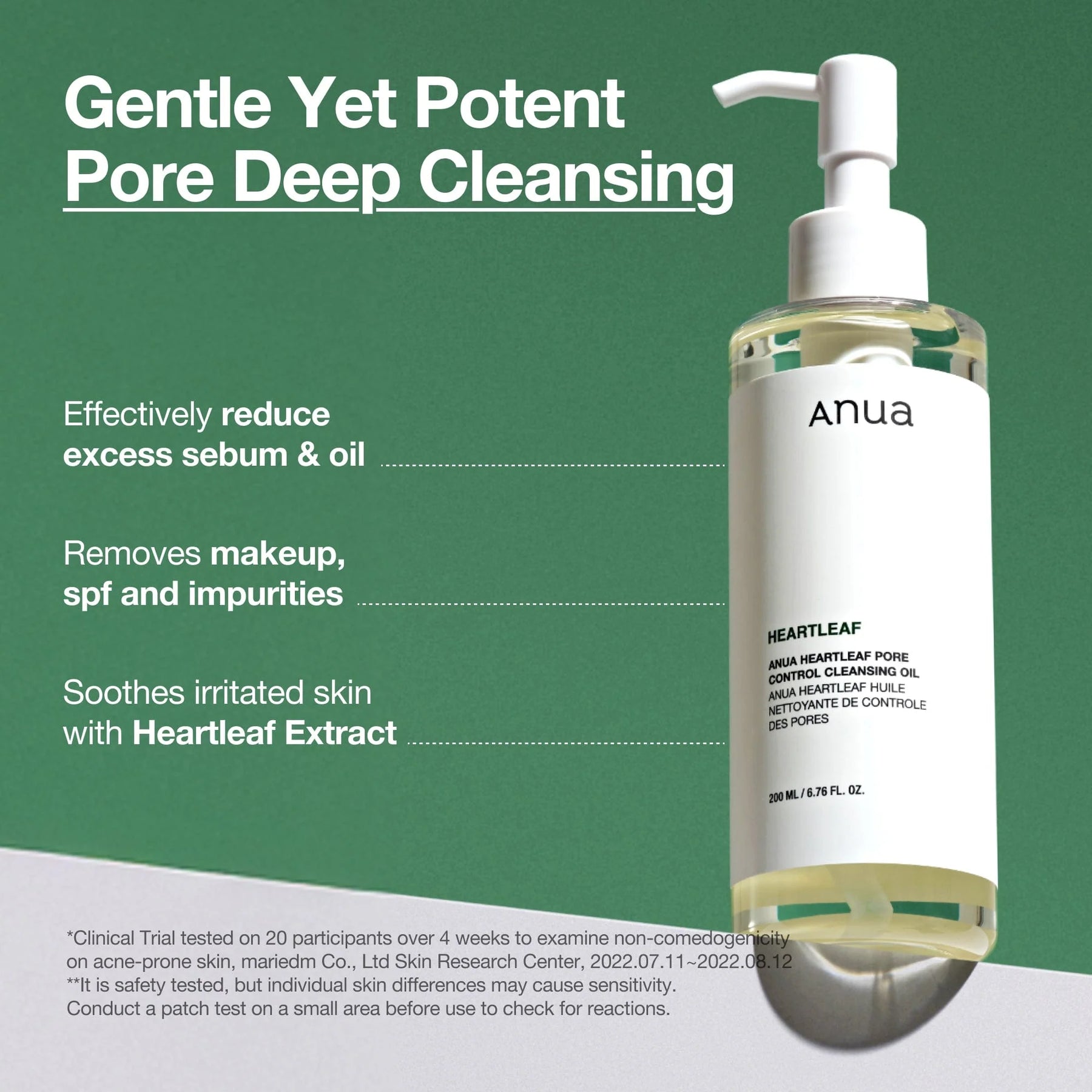 ANUA - Hearleaf Pore Control Cleansing Oil Mild | 200ml