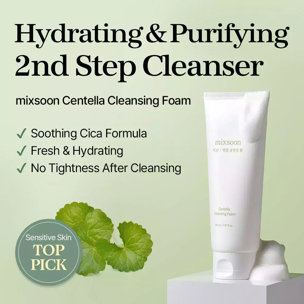 MIXSOON - Centella Cleansing Foam | 150ml