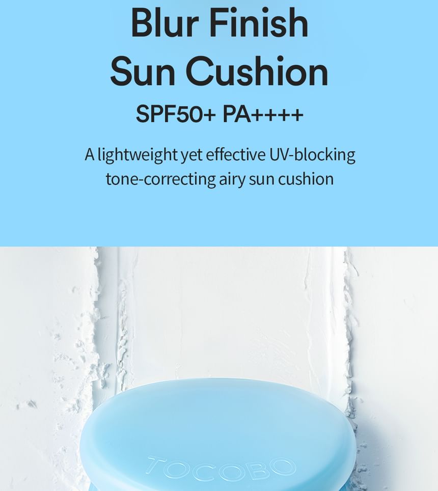 TOCOBO - Tocobo Blur Finish Sun Cushion 00 Pure